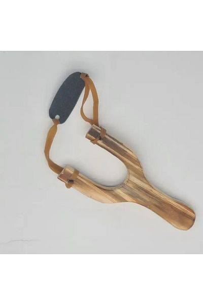 dalimag Wooden slingshot, strong, double elastic