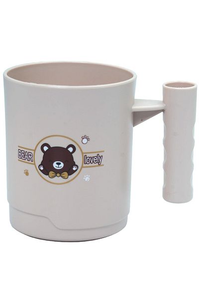 Limitless Toothbrush Cup, Unbreakable & Easy-to-Clean Holder for Toothbrush & Toothpaste, Beige