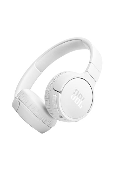JBL Casti audio On-Ear JBL Tune 670NC, Bluetooth, Noise Cancelling, Pure Bass Sound, White