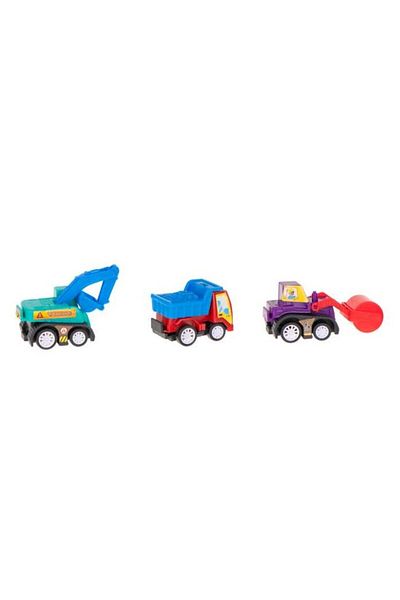 dalimag Set 6 masinute de jucarie, 5 x 1,5 cm, multicolore