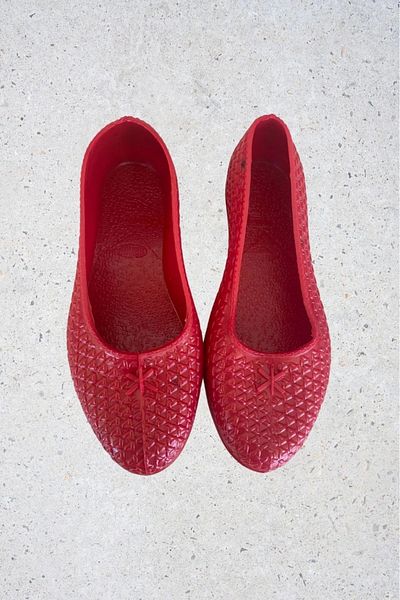 belixspor Filet Moccasin Garden and Agriculture Girls' Shoes 31-35 Red