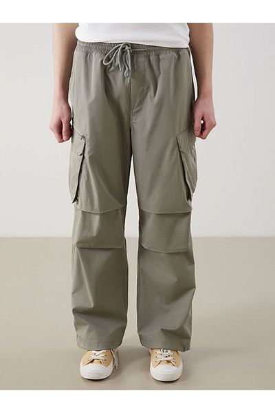 LC Waikiki Pantaloni cargo pentru bărbați XSIDE Comfortable Fit Gabardine
