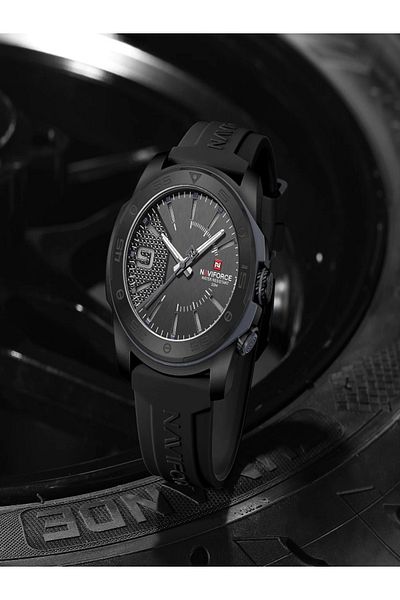 Naviforce Men's Military Digital Watches Analog Quartz Waterproof Watch Sport