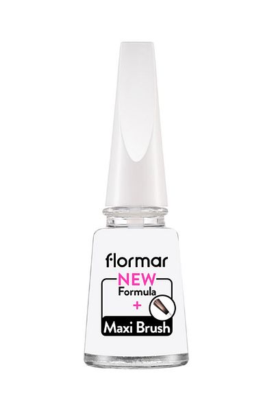 Flormar Flormar New Formula Nail Enamel + Maxi Brush - 301 Glass Effect
