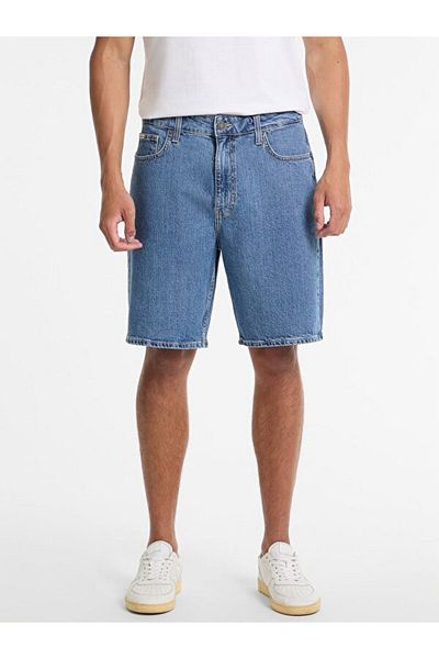 Guess Pantaloni scurți pentru bărbați-M4YD37D5M54