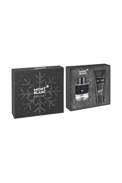 Mont Blanc Explorer Gift Set, Eau De Parfum, Men, 60 ml Eau De Parfum 100 ml Shower Gel