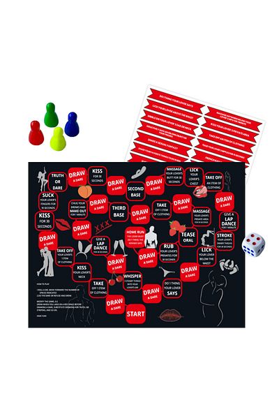 OBRO Draw A Dare: Romantic Party Game for Couples, 18+