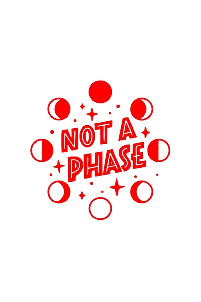 Reysa Tasarım ملصق نوت فيز مقاس 17×17 سم باللون الأحمر