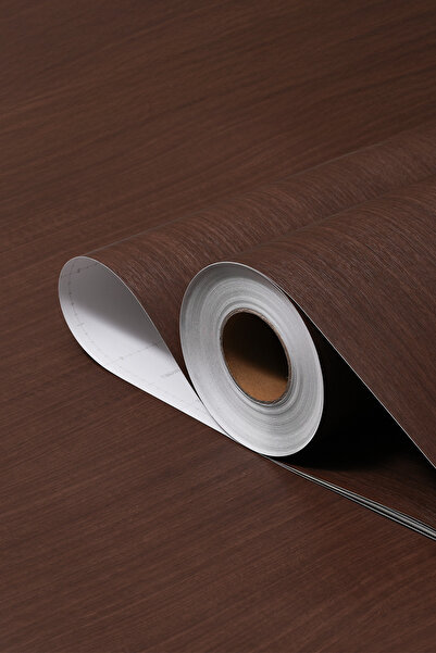 HOMECC İNTERİOR Yapışkanlı Folyo - Naturel Avrupa Ceviz - Mobilya Duvar Kapı - 120cm Genişlik - KW033