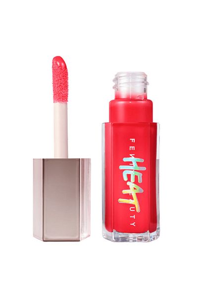 FENTY BEAUTY قلوس ملمع ومكبر شفاه بومب هيت من فنتي بيوتي - 01 هوت شيري