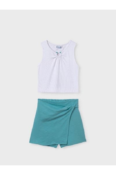 MAYORAL Girl's Top and Bottom Set - Green