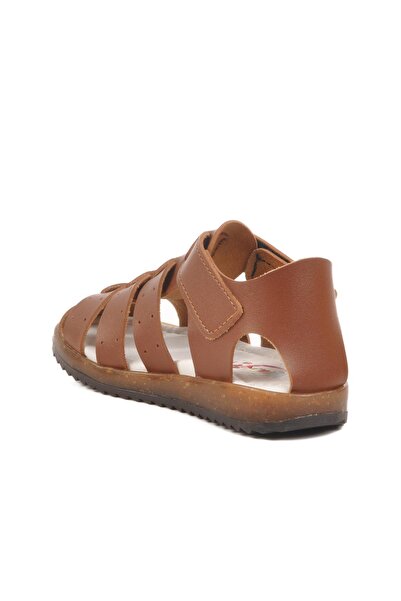 WALKWAY Tan Kids Sandals 17370 B