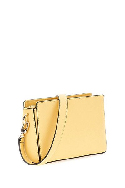 Guess Nastra Mini Crossbody Ball Zip Dámská žlutá mini taška Hwbg9637720-csl