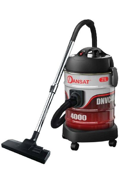Dansat مكنسة كهربائية 21 لتر 1800 واط DNVC-4000B أحمر/رمادي