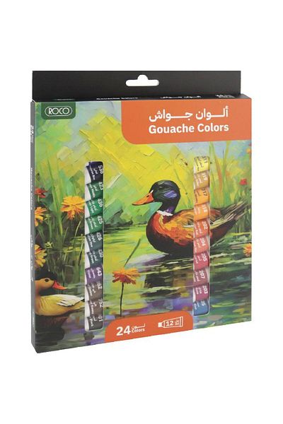 Roco Colour Set Gouache Color Assorted Color 24 Colors 12.00ml ( .42oz )