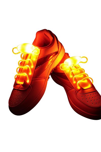 Remax Mena Colorful LED Flash Light-Up Shoelaces for Party Disco, 7 Color Modes, Glow Strap