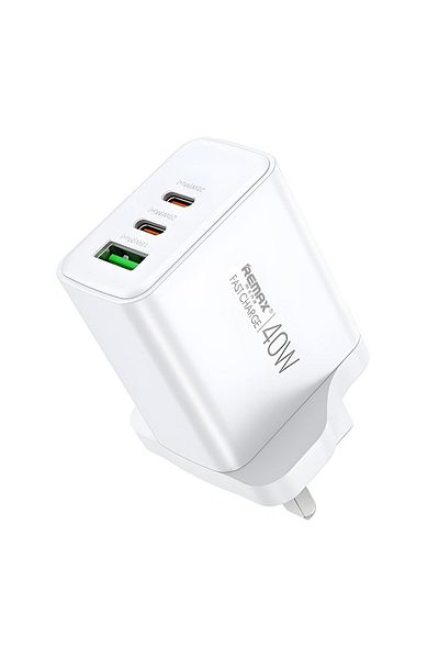 Remax Mena 40W Charger Adapter (1A + 2C) Kiddy Series