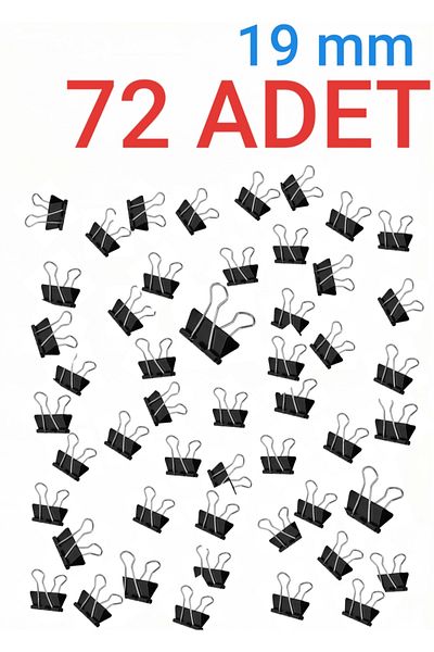 Yuka 19mm. Double Clip Steel Clamp Latch (72 Pcs)