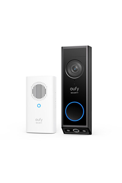 eufy Sada videozvonku S340 s bezdrátovým reproduktorem, duální kamerou, 2K HD...