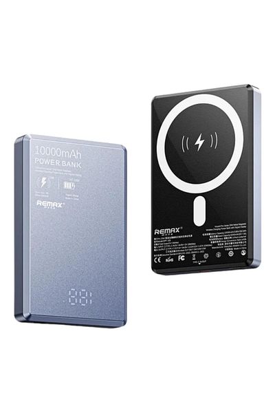 Remax Mena Thin Card Pro 20W Digital Display Metal Magnetic Wireless Fast Charging Power Bank RPP-10