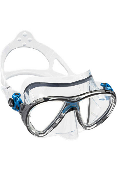 Cressi Big Eyes Evolution Dalış Maskesi Clear-blue-black
