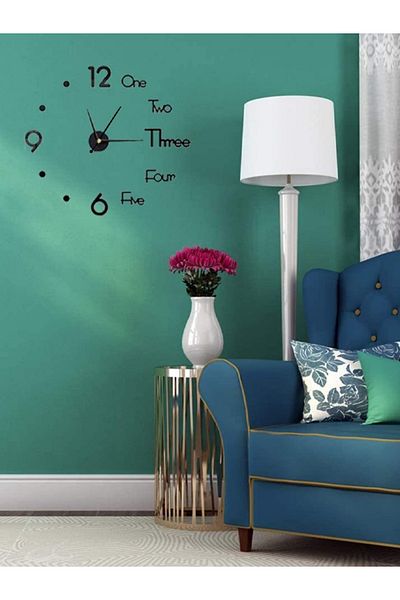 MACON XPXKJ 3D Frameless Large Wall Clock Modern Mute Mirror Surface DIY Room Home Office Decorations Fram