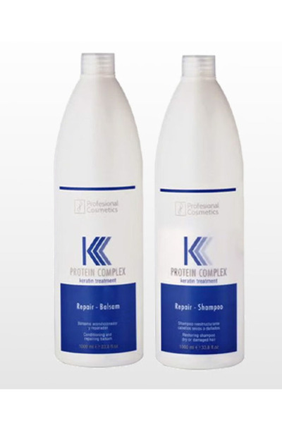 Profesional Cosmetics شامبو وبلسم بروفشنال كوزماتيكس بالبروتين، 1000 مل