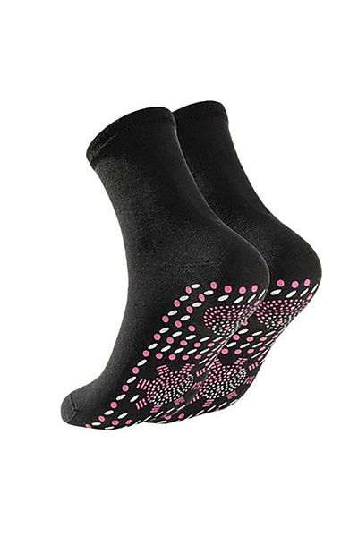 Influential Tech Set de șosete terapeutice din turmalină, unisex, confortabile, îmbunătățesc circulația, mărime universală, 2 buc.