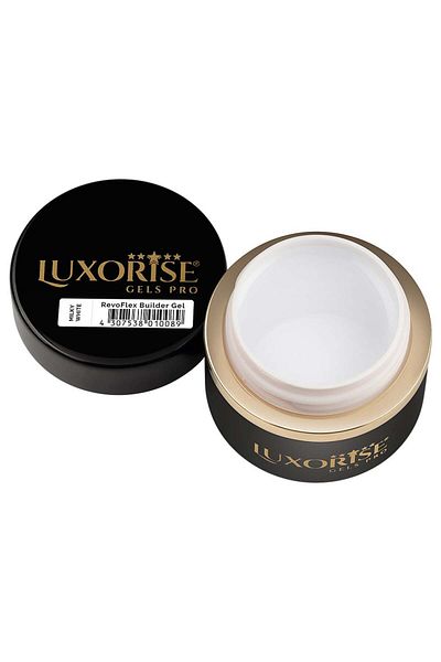 LUXORISE RevoFlex LUXORISE Gel UV pentru unghii, 50 ml, alb lăptos