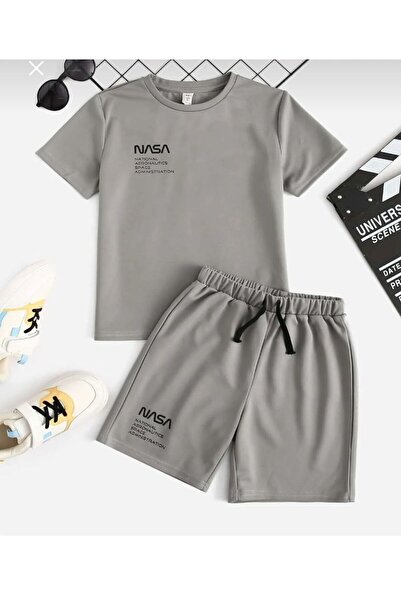 VESTIR BIEN Nasa Printed Smoked Children's Suit
