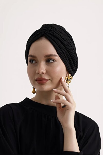 ladrans Piliseli Dolgusuz Bone Siyah