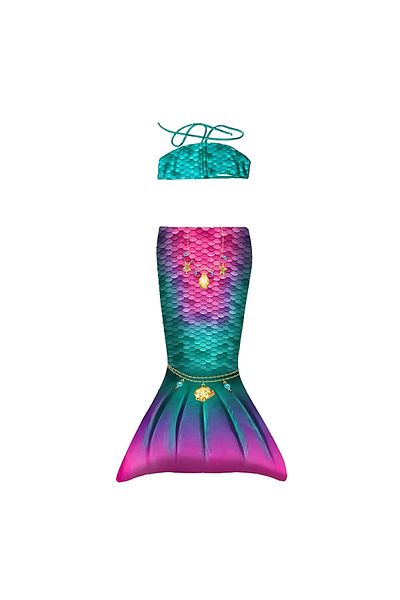 Kuaki Mermaids Mermaid 2 Piece Set Bikini Costume Set Star