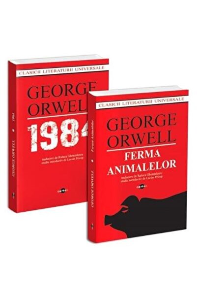 Editura Cartex Pachet George Orwell (2 CARTI): 1. 1984; 2. Ferma