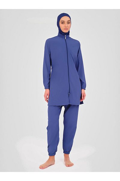 ALFASA Basic Hijab μαγιό - - Dark Indigo -