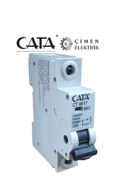 LiderGlobal Cata Ct 9617 1X63A 4.5Ka B Type Automatic Fuse