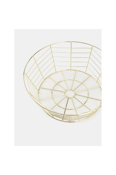 OBRO Modern Golden Scandinavian Fruit Bowl