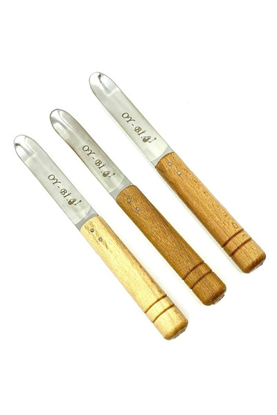 OY-Bİ 3 Adet Patlıcan & Kabak Yöresel Sebze Oyma Bıçağı