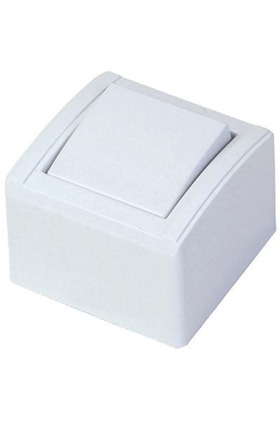 LiderGlobal Far surface mounted single switch - electrical installation switch