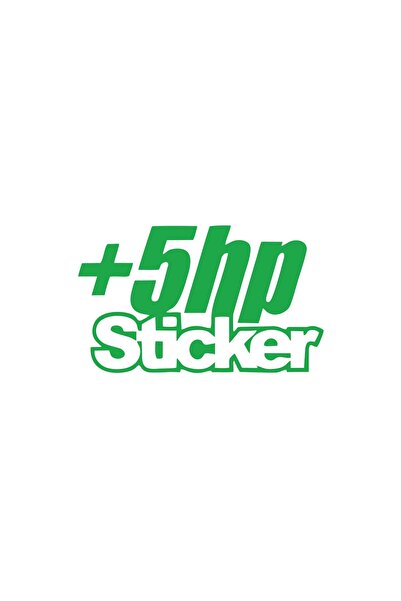 Reysa Tasarım 5 Hp Sticker 17X17 cm Green
