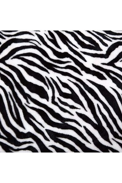 Fabienne Zebra Print Single Blanket 150x200cm Plush Soft Throw Blanket 280 GSM