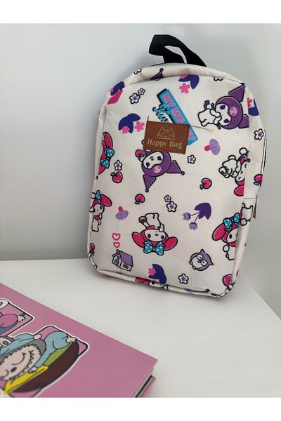 ESNEVA Special Design Colorful Durable Zippered Strap Children & Teenager First School Bag