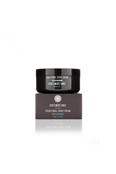 Gentlemen's Tonic Traditional Shaving Cream with Babassu Oil, Babassu & Bergamot, Gentlemen's Tonic, 125 ml