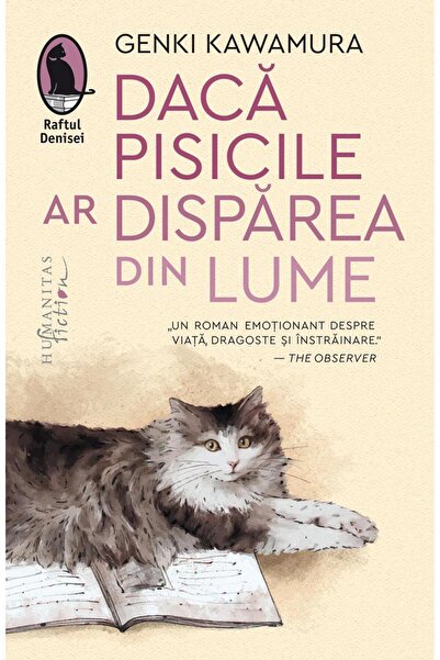 Editura Humanitas Fiction Daca Pisicile Ar Disparea Din Lume, Genki Kawamura