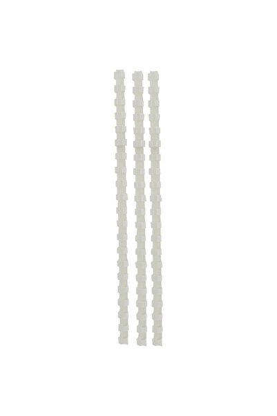 Roco Spiral Binding Comb – 12 mm, A4 Size, Plastic, White