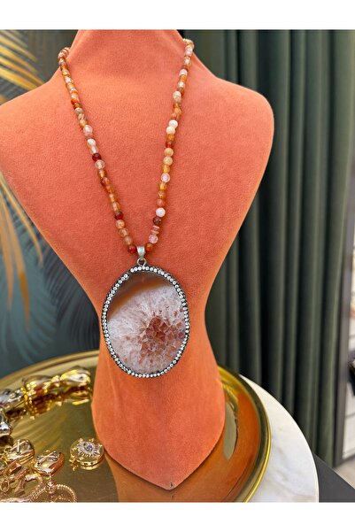 gozdeasutayaccessory Natural Stone necklace