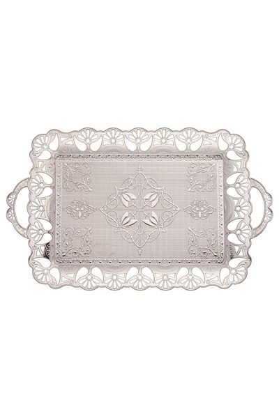 AiroBazar Tray 6-Person Decorative Tray Promise Tray Engagement Tray Presentation Tray Embroidered Tray