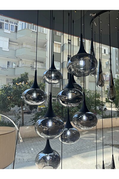 Beyaz Aydınlatma Galeri boşlugu sarkıt avize