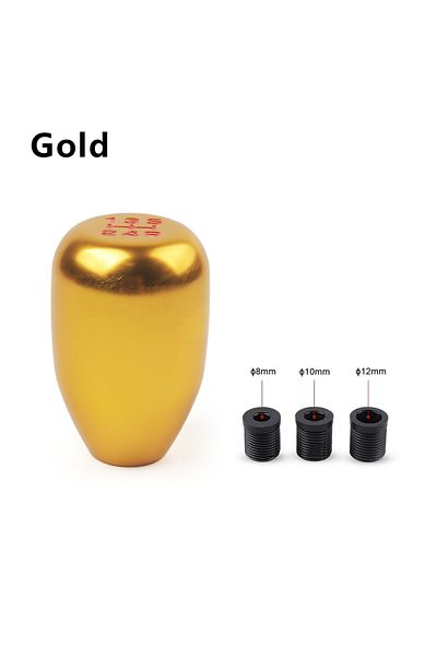 Choice Titanium Aluminum Alloy Universal 5 Speed Car Auto Gear Shift Knob For Manual Transmission Automatic