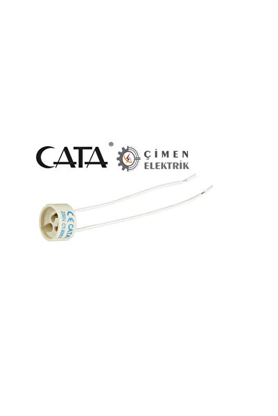 byzm CATA CT 9263 Gu-10 Ampül Duyu 12Cm Kablolu - Elektrik Tesisatı İçin Kali...