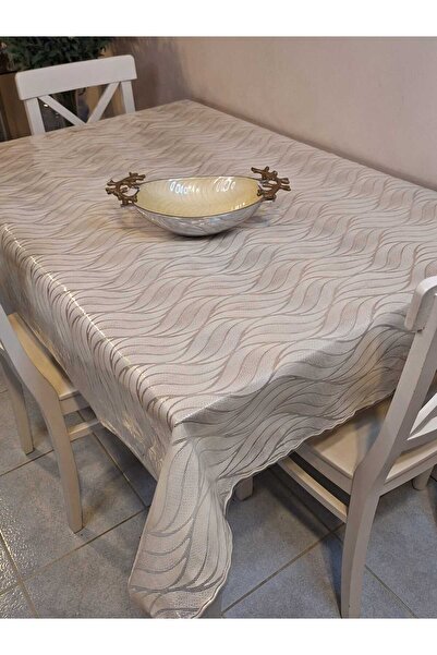 Başak Ev Tekstili Imported PVC Oilcloth - Patterned Removable Tablecloth